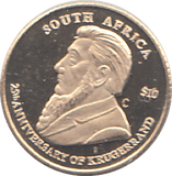 2005 SOUTH AFRICA GOLD 10 DOLLARS ( PROOF ) - WORLD COINS - Cambridgeshire Coins
