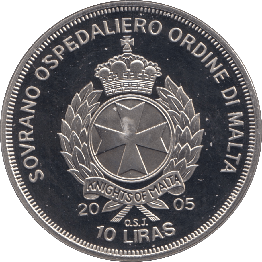2005 TEN LIRAS ITALY F144 - WORLD COINS - Cambridgeshire Coins