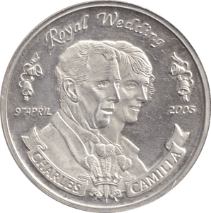 2005 WEDDING OF CHARLES AND CAMILLA WINDSOR CASTLE - SILVER WORLD COINS - Cambridgeshire Coins