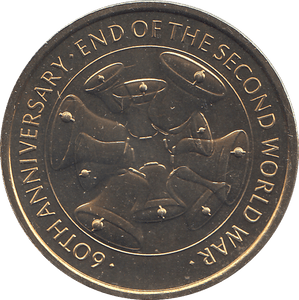 2005 WWII 50 YEARS COMMEMORATIVE COIN - WORLD COINS - Cambridgeshire Coins