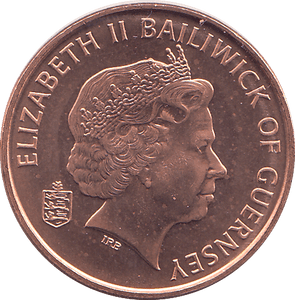 2006 1 PENCE BAILIWICK OF GUERNSEY ( BU ) - 1p BU - Cambridgeshire Coins