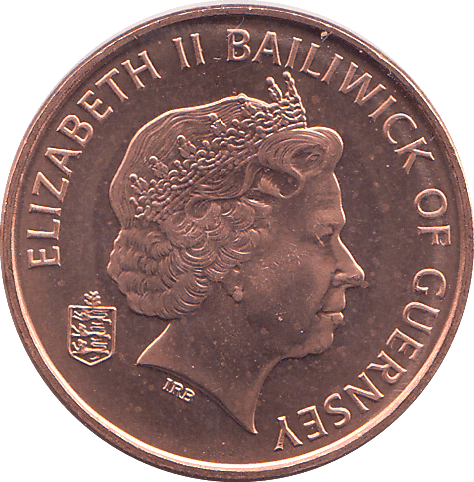 2006 1 PENCE BAILIWICK OF GUERNSEY ( BU ) - 1p BU - Cambridgeshire Coins
