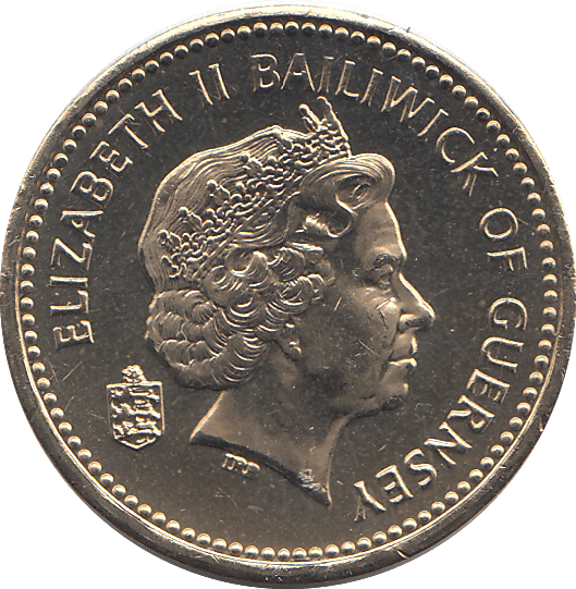 2006 1 POUND BAILIWICK OF GUERNSEY ( BU ) - 50p BU - Cambridgeshire Coins