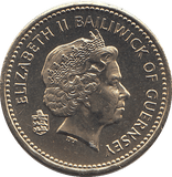 2006 1 POUND BAILIWICK OF GUERNSEY ( BU ) - 50p BU - Cambridgeshire Coins
