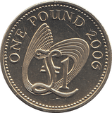2006 1 POUND BAILIWICK OF GUERNSEY ( BU ) - 50p BU - Cambridgeshire Coins