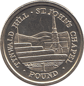 2006 1 POUND ST JOHNS CHAPEL ( BU ) - WORLD COINS - Cambridgeshire Coins