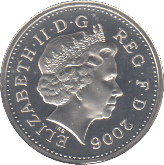 2006 £1 SILVER PROOF - £1 Silver Proof - Cambridgeshire Coins
