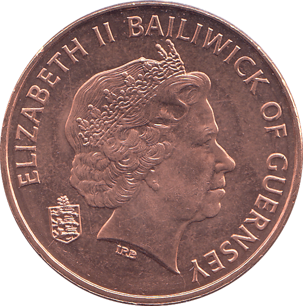 2006 2 PENCE BAILIWICK OF GUERNSEY ( BU ) - 2p BU - Cambridgeshire Coins