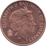 2006 2 PENCE BAILIWICK OF GUERNSEY ( BU ) - 2p BU - Cambridgeshire Coins