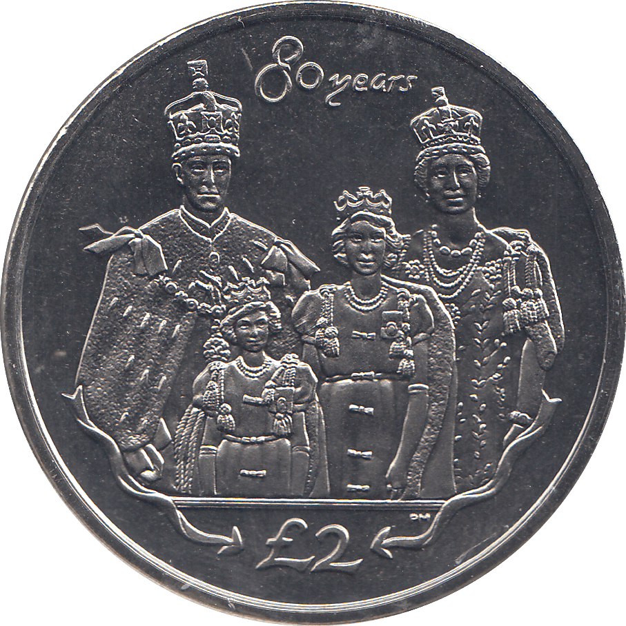 2006 2 POUND 80 YEARS COMMEMORATIVE COIN ( BU ) - WORLD COINS - Cambridgeshire Coins