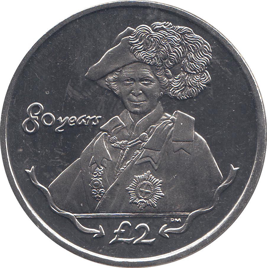 2006 2 POUND 80 YEARS COMMEMORATIVE COIN ( BU ) - WORLD COINS - Cambridgeshire Coins