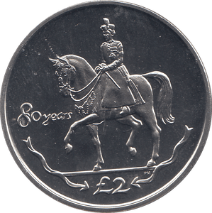 2006 2 POUND 80 YEARS COMMEMORATIVE COIN ( BU ) - WORLD COINS - Cambridgeshire Coins