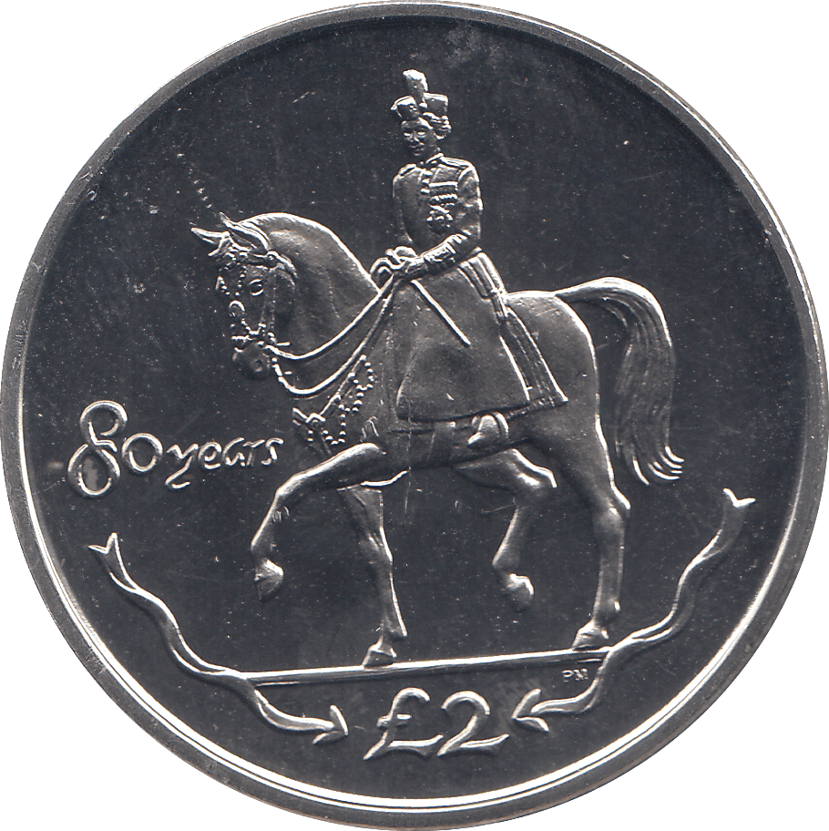 2006 2 POUND 80 YEARS COMMEMORATIVE COIN ( BU ) - WORLD COINS - Cambridgeshire Coins