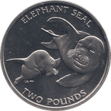 2006 2 POUND ELEPHANT SEAL ( BU ) - WORLD COINS - Cambridgeshire Coins