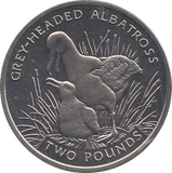 2006 2 POUND GREY HEADED ALBATROSS ( BU ) - WORLD COINS - Cambridgeshire Coins