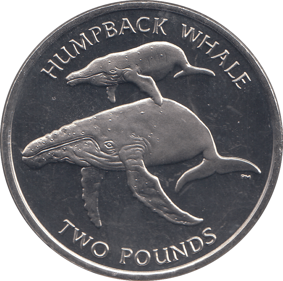 2006 2 POUND HUMPBACK WHALE ( BU ) - WORLD COINS - Cambridgeshire Coins