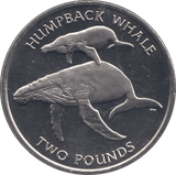 2006 2 POUND HUMPBACK WHALE ( BU ) - WORLD COINS - Cambridgeshire Coins