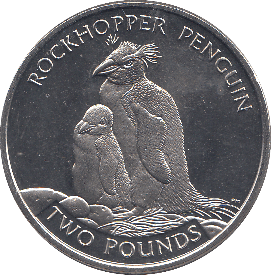 2006 2 POUND ROCKHOPPER PENGUIN ( BU ) - WORLD COINS - Cambridgeshire Coins