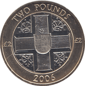 2006 2 POUNDS BAILIWICK OF GUERNSEY ( BU ) - £2 BU - Cambridgeshire Coins
