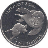 2006 2 POUNDS ELEPHANT SEAL ( BU ) - WORLD COINS - Cambridgeshire Coins