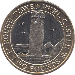 2006 2 POUNDS ROUND TOWER PEEL CASTLE ( BU ) - WORLD COINS - Cambridgeshire Coins