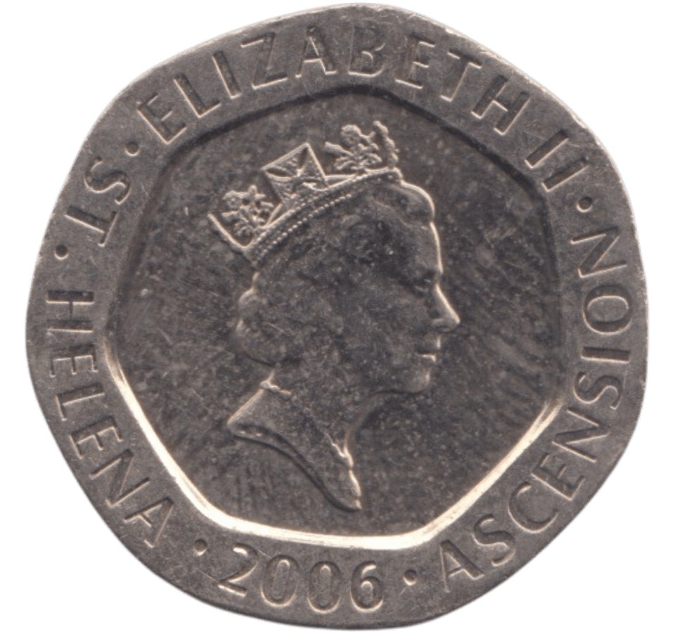 2006 20 PENCE ST HELENA - 20p BU - Cambridgeshire Coins