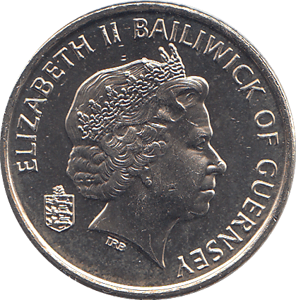 2006 5 PENCE BAILIWICK OF GUERNSEY ( BU ) - 5p BU - Cambridgeshire Coins