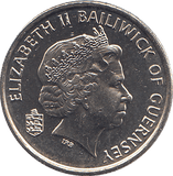 2006 5 PENCE BAILIWICK OF GUERNSEY ( BU ) - 5p BU - Cambridgeshire Coins