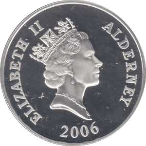 2006 £5 SIR ISAAC NEWTON SILVER PROOF - WORLD COINS - Cambridgeshire Coins