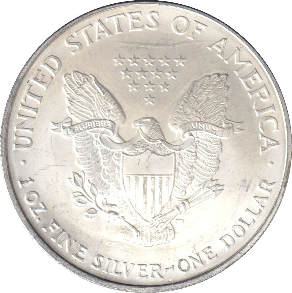 2006 AMERICAN EAGLE SILVER DOLLAR 1 OZ FINE SILVER USA - SILVER WORLD COINS - Cambridgeshire Coins