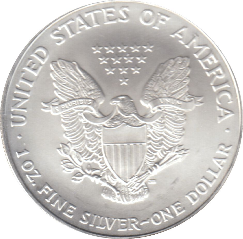 2006 AMERICAN EAGLE SILVER PROOF DOLLAR 1 OZ FINE SILVER USA - SILVER WORLD COINS - Cambridgeshire Coins