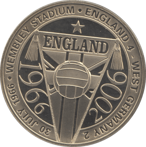 2006 BOBBY MOORE OBE COMMEMORATIVE MEDALLION - MEDALS & MEDALLIONS - Cambridgeshire Coins
