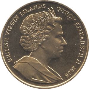 2006 BRITISH VIRGIN ISLANDS VICTORIA ONE DOLLAR - WORLD COINS - Cambridgeshire Coins