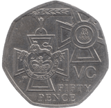 2006 CIRCULATED 50P VICTORIA CROSS - 50P CIRCULATED - Cambridgeshire Coins