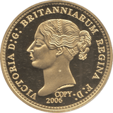 2006 COIN VICTORIA BRITANNIARUM COPY - WORLD COINS - Cambridgeshire Coins
