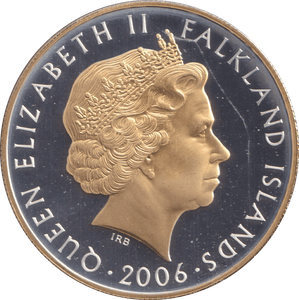 2006 FIFTY PENCE SILVER PROOF 80 YEARS - SILVER WORLD COINS - Cambridgeshire Coins