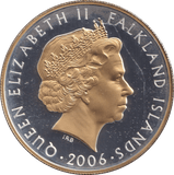 2006 FIFTY PENCE SILVER PROOF 80 YEARS - SILVER WORLD COINS - Cambridgeshire Coins