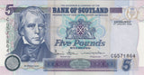 2006 FIVE POUNDS SCOTTISH BANKNOTE REF SCOT-5 - SCOTTISH BANKNOTES - Cambridgeshire Coins