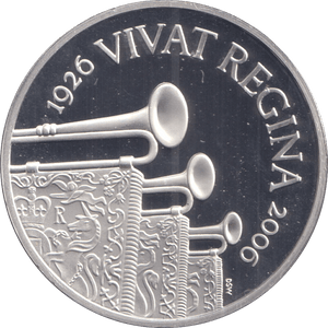 2006 FIVE POUNDS SILVER PROOF VIVAT REGINA - WORLD COINS - Cambridgeshire Coins