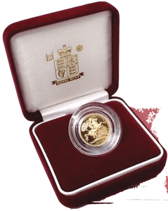 2006 GOLD PROOF HALF SOVEREIGN BOXED - GOLD PROOF HALF SOVEREIGNS - Cambridgeshire Coins