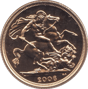 2006 GOLD SOVEREIGN ( BU ) - Sovereign - Cambridgeshire Coins