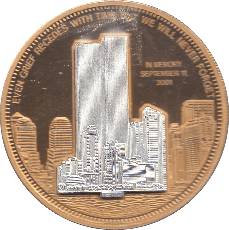 2006 in memory of september 11th 2001 - WORLD COINS - Cambridgeshire Coins