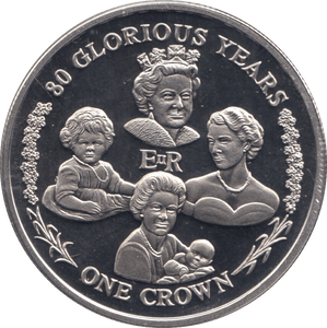 2006 ONE CROWN COIN GIBRALTAR F351 - WORLD COINS - Cambridgeshire Coins