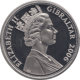 2006 ONE CROWN COIN GIBRALTAR F351 - WORLD COINS - Cambridgeshire Coins