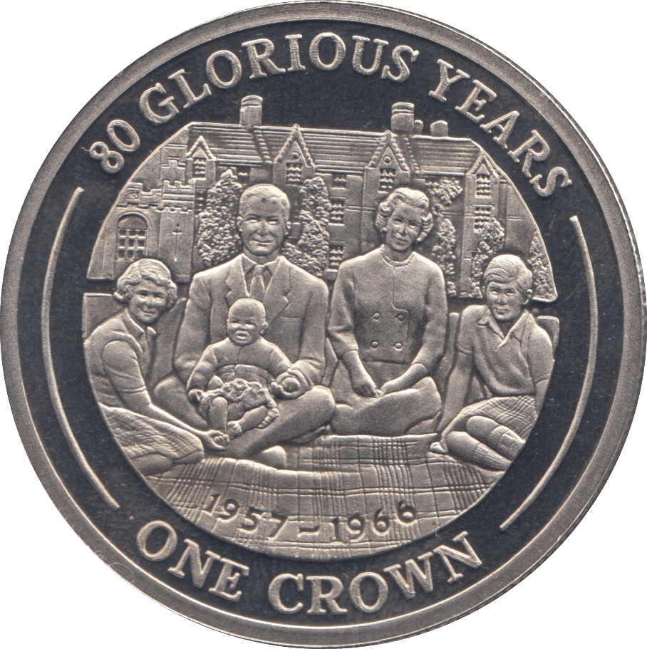 2006 ONE CROWN GIBRALTAR F443 - WORLD COINS - Cambridgeshire Coins