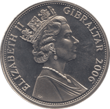 2006 ONE CROWN GIBRALTAR F447 - WORLD COINS - Cambridgeshire Coins