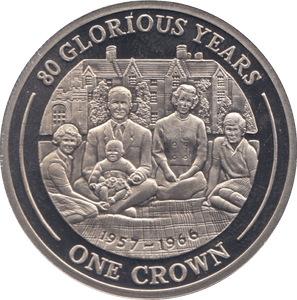 2006 ONE CROWN GIBRALTAR F450 - WORLD COINS - Cambridgeshire Coins