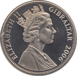 2006 ONE CROWN GIBRALTAR F477 - WORLD COINS - Cambridgeshire Coins