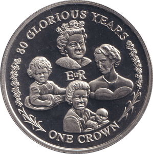 2006 ONE CROWN GIBRALTAR - WORLD COINS - Cambridgeshire Coins