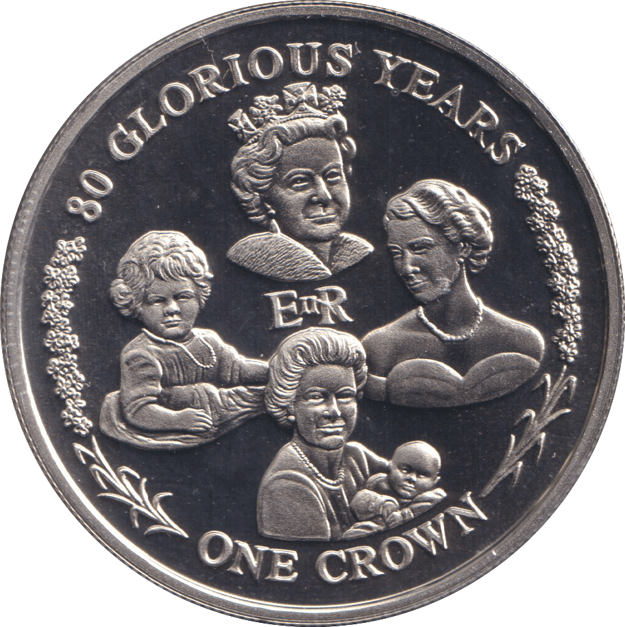 2006 ONE CROWN GIBRALTAR - WORLD COINS - Cambridgeshire Coins